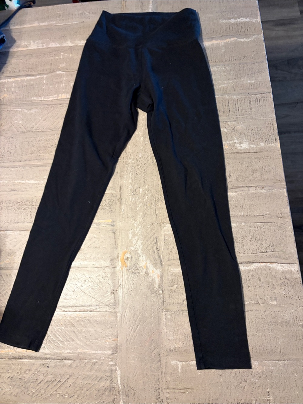 aerie Black Leggings - High Waist Stretch Bottoms